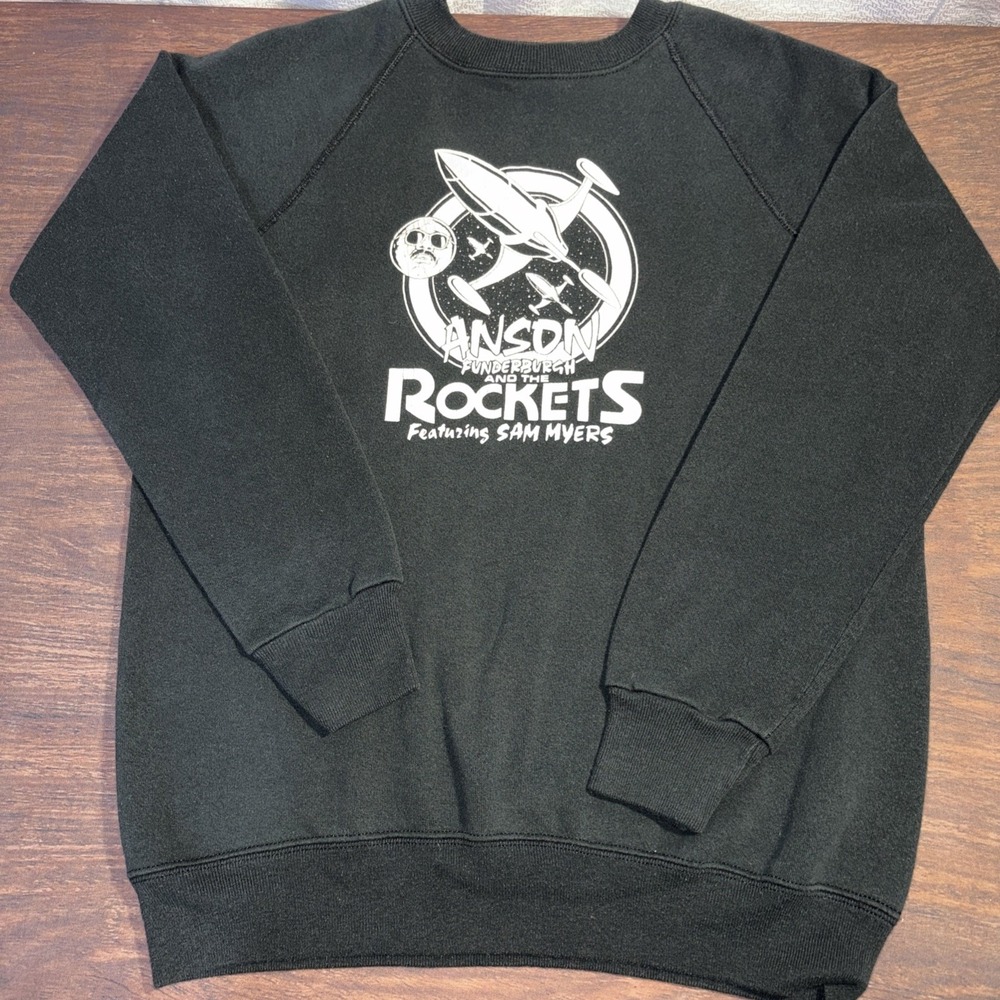Vintage Anson Funderburgh and The Rockets Sam Myers Crewneck Sweatshirt Large
